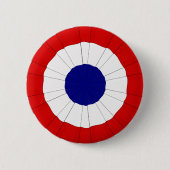 The tricolour cockade – Rosette Button (Vorderseite)