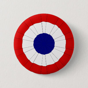 The tricolour cockade – Rosette Button