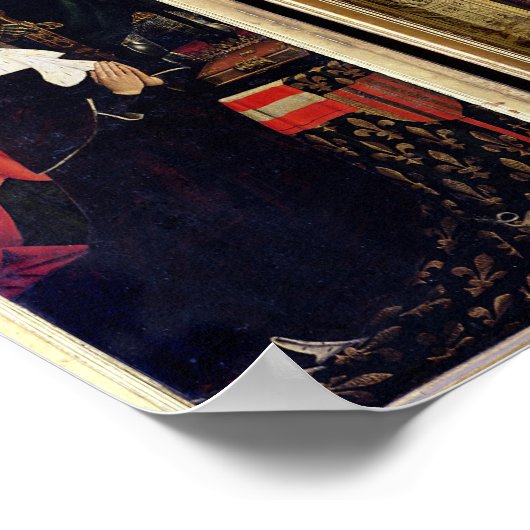 The Triptych of Moses and the Burning Bush Poster (Ecke)