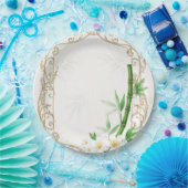 The Tropical Imperial Bamboo Garden Wedding  Pappteller (Party)