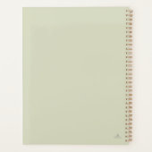 The Trowel -Botanists Pause- Minimalist Planner Planer (Rückseite)