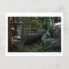 The Truck by JeffreyH.Thornton: Approachable Wolf Postkarte