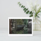 The Truck by JeffreyH.Thornton: Approachable Wolf Postkarte (Stehend Vorderseite)