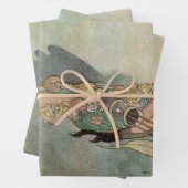 "The True Lover" von Charles Robinson Geschenkpapier Set (Beispiel)