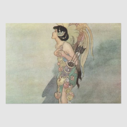 "The True Lover" von Charles Robinson Seidenpapier (Vorderseite)