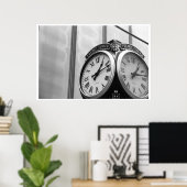 The Trump Tower Clock - NYC Poster (Heimbüro)