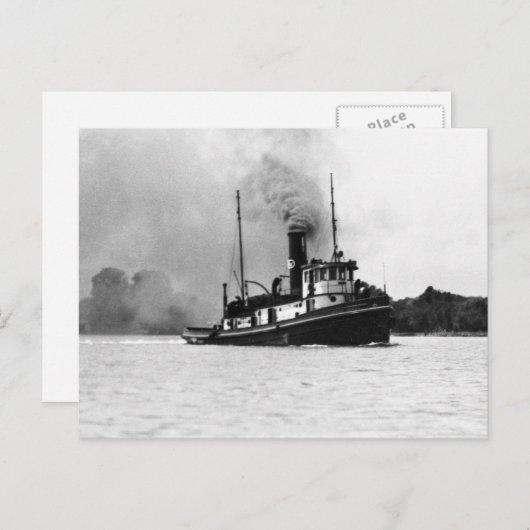 The Tug Jesse James Postkarte (Vorne/Hinten)