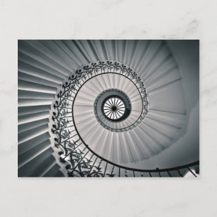 The Tulip Staircase, Queen's House Greenwich Postkarte