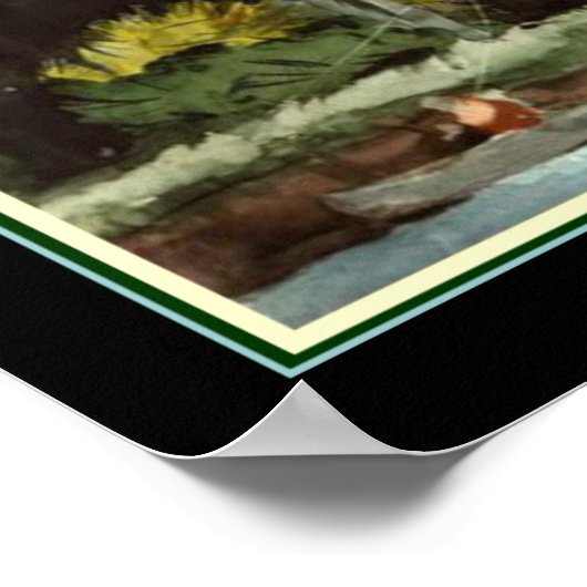 "The Turkey Buzzard" Winslow Homer ca. Poster (Ecke)