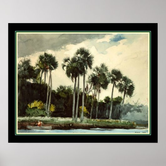 "The Turkey Buzzard" Winslow Homer ca. Poster (Vorne)