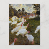 The Turkeys by Claude Monet Postkarte (Vorderseite)
