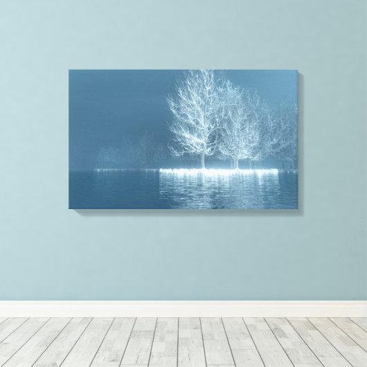 The Turning (Winter) Leinwanddruck (Insitu (Holzboden))