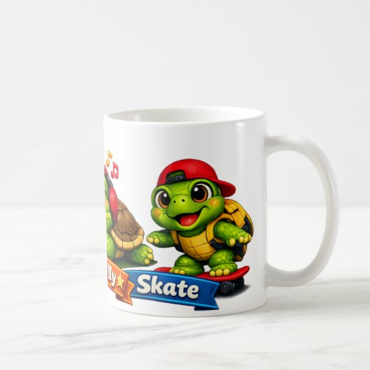 The Turtle Crew Kaffeetasse (Rechts)