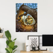 „The Twilight Traveler“-Poster Poster (Heimbüro)