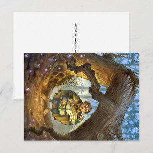 „The Twilight Traveler“-Postkarte Postkarte