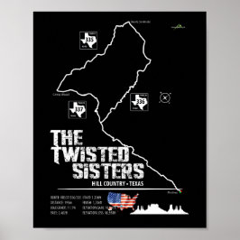 The Twisted Sisters Texas USA Motorcycle 02 Poster