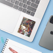 The Two Crowns c. 1900 von Sir Frank Dicksee Aufkleber (Laptop mit iPhone)