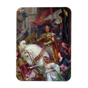 The Two Crowns c. 1900 von Sir Frank Dicksee Magnet