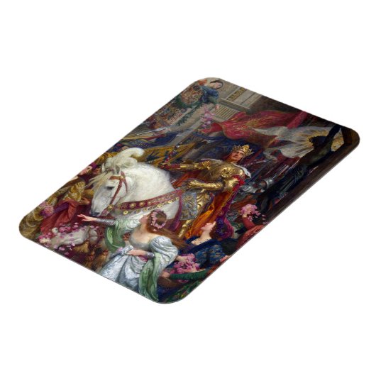 The Two Crowns c. 1900 von Sir Frank Dicksee Magnet (Linke Seite)