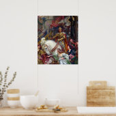 The Two Crowns c. 1900 von Sir Frank Dicksee Poster (Küche)