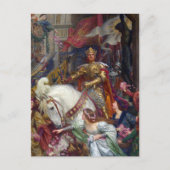 The Two Crowns c. 1900 von Sir Frank Dicksee Postkarte (Vorderseite)