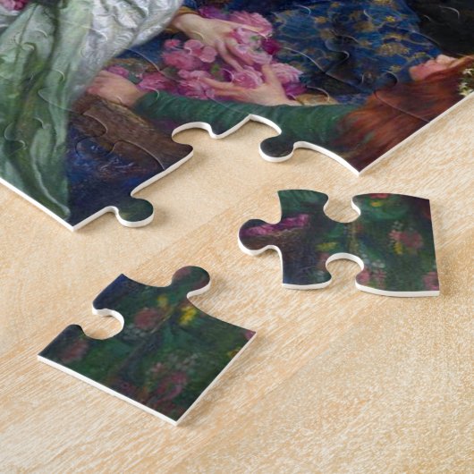 The Two Crowns c. 1900 von Sir Frank Dicksee Puzzle (Seite)