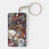 The Two Crowns c. 1900 von Sir Frank Dicksee Schlüsselanhänger (Rückseite)