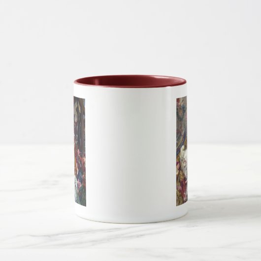 The Two Crowns c. 1900 von Sir Frank Dicksee Tasse (Zentrum)