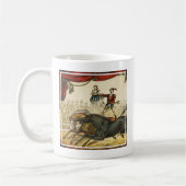 The Two Horse Act, Circus Performance, Circa 1874. Kaffeetasse (Links)