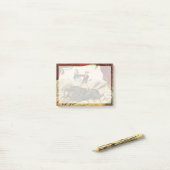 The Two Horse Act, Circus Performance, Circa 1874. Post-it Klebezettel (Auf Schreibtisch)