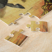 The Two Horse Act, Circus Performance, Circa 1874. Puzzle (Seite)