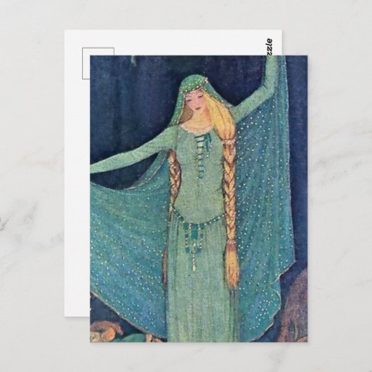 "The Two Kings Children" von Elenore Abbott Postkarte (Vorne/Hinten)