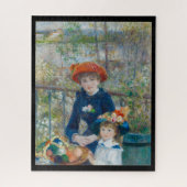 "The Two Sisters (auf der Terrasse)" Puzzle (Vertikal)