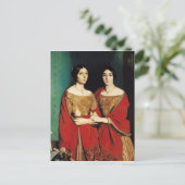 The Two Sisters, or Mesdemoiselles Chasseriau Postkarte (Stehend Vorderseite)