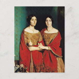 The Two Sisters, or Mesdemoiselles Chasseriau Postkarte