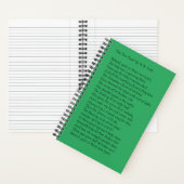 "The Two Trees" Two-in-One Journal/ Notizblock (Innen)
