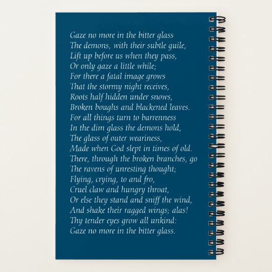 "The Two Trees" Two-in-One Journal/ Notizblock (Rückseite)