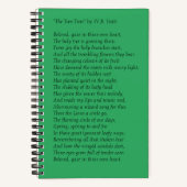 "The Two Trees" Two-in-One Journal/ Notizblock (Vorderseite)