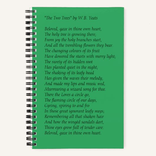 "The Two Trees" Two-in-One Journal/ Notizblock (Vorderseite)