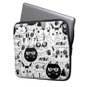 The Ultimate Cat Lover - Cozy Cat pet Laptopschutzhülle (Vorderseite Links)