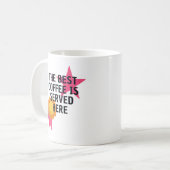The Ultimate Coffee Experience" | Exquisite Mug Kaffeetasse (Vorderseite Links)