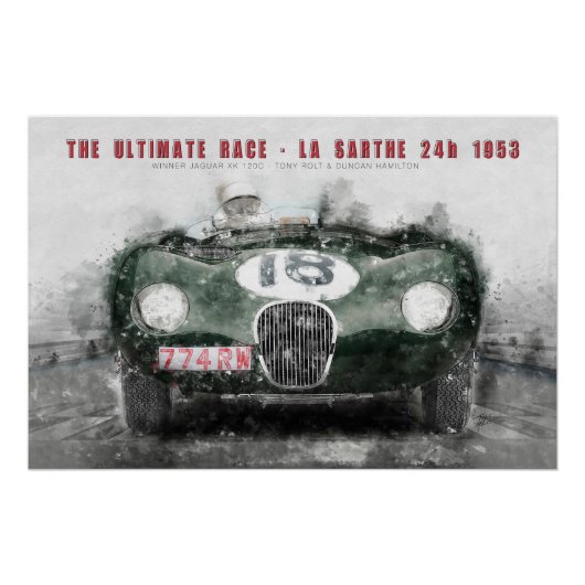 The ultimate race 1953 poster (Vorderseite)