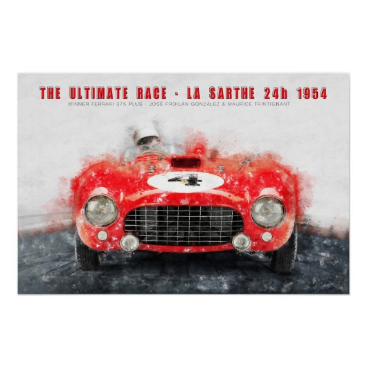 The ultimate race 1954 poster (Vorderseite)