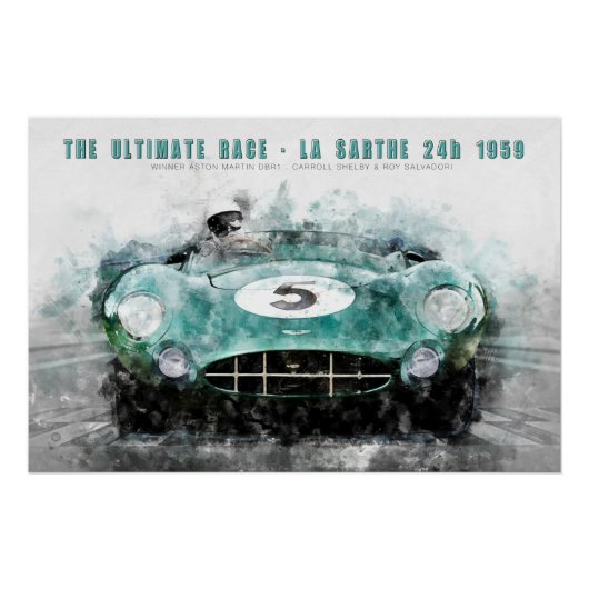 The ultimate race 1959 poster (Vorderseite)