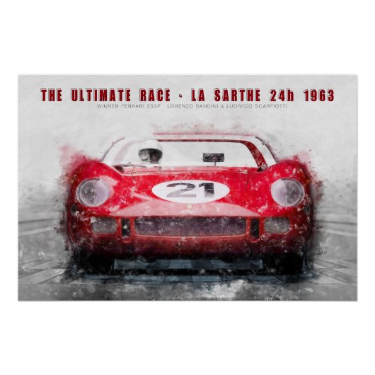 The ultimate race 1963 poster (Vorderseite)