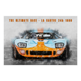 The ultimate race 1969 poster