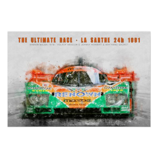 The ultimate race 1991 poster (Vorderseite)