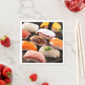 The Ultimate Sushi Assortment – SUSHIMI Collection Serviette (Beispiel)