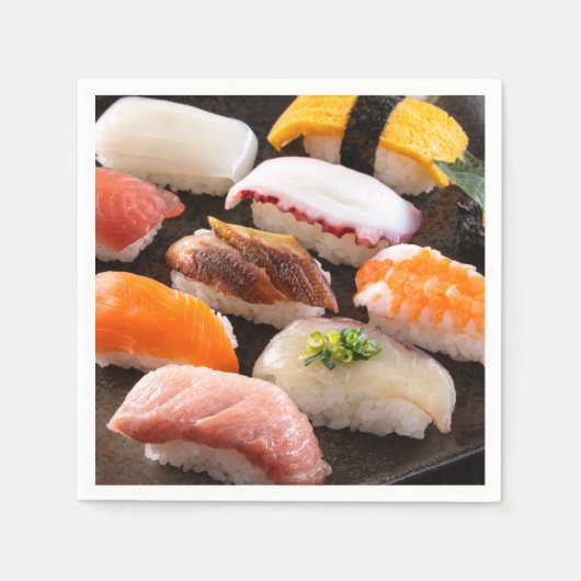 The Ultimate Sushi Assortment – SUSHIMI Collection Serviette (Vorderseite)
