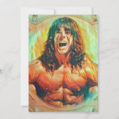 "The Ultimate Warrior" Kunst - Alter Einladungen (Vorderseite)